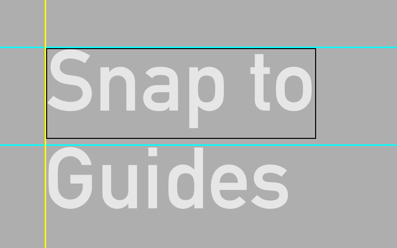 Guides and snapping demo