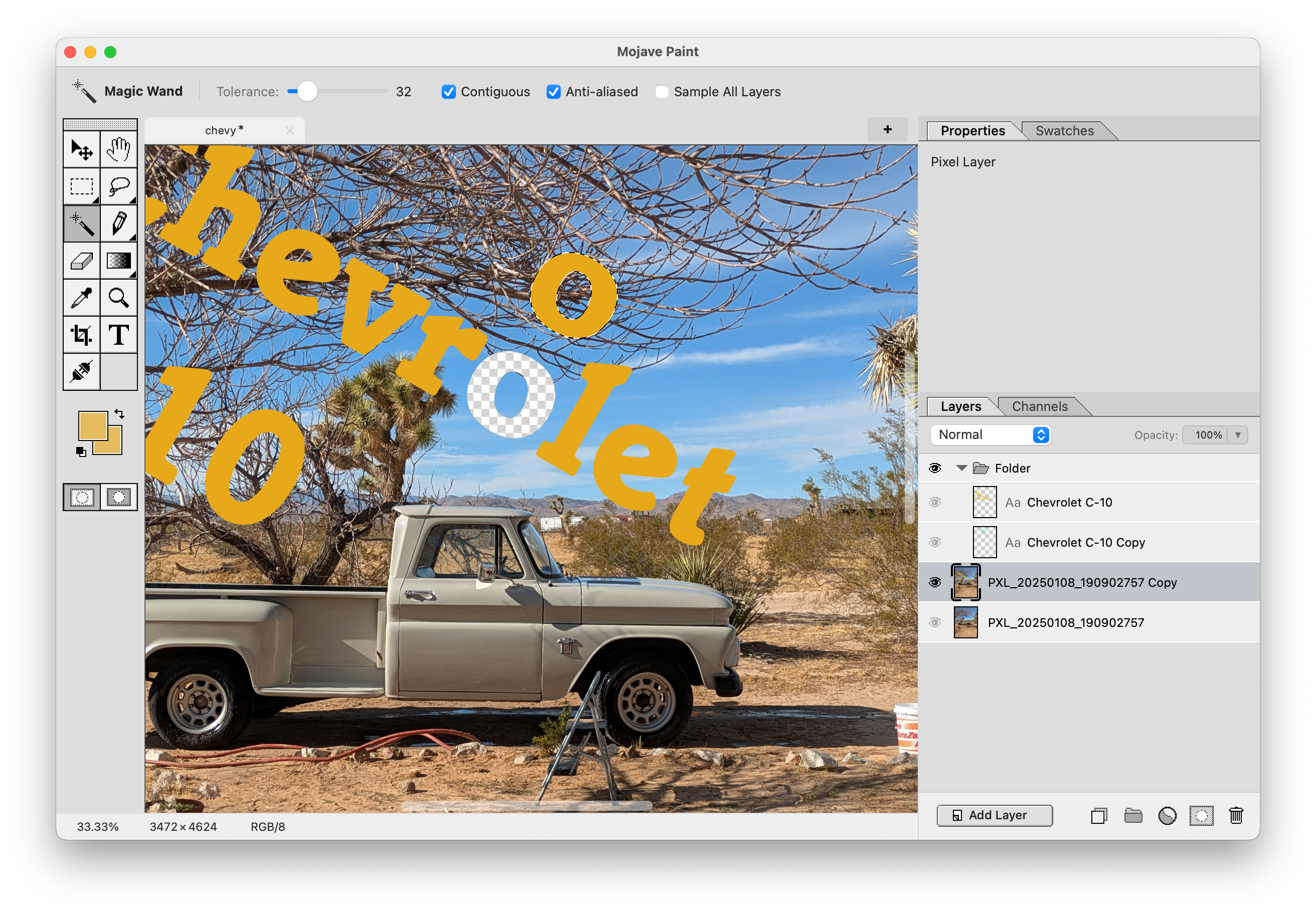 Mojave Paint screenshot